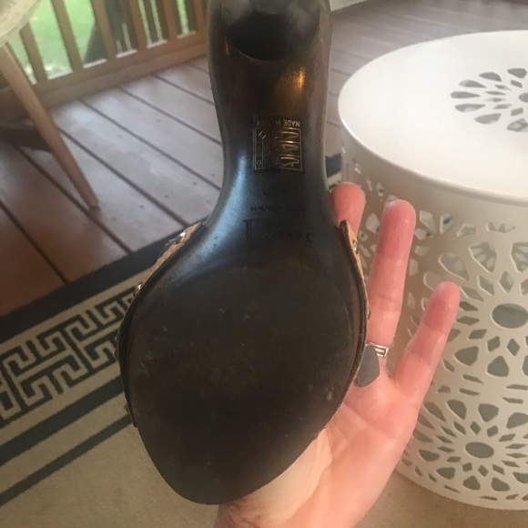 Christian Dior Slide in Healed Sandals - Picture 7 of 8